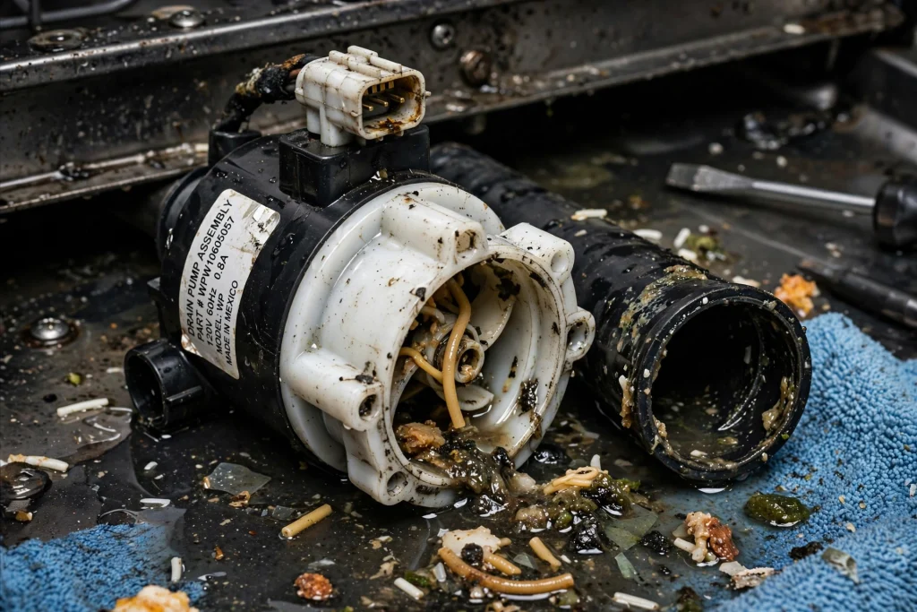 failing drain pump